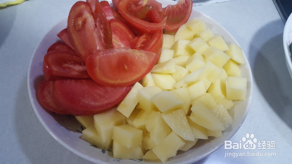 自制番茄烧土豆