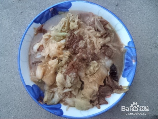 瘦肉炖大白菜