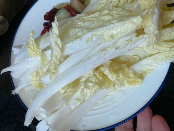 娃娃菜木耳炒肉