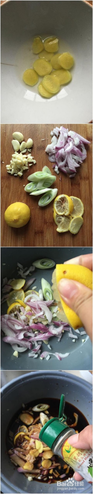 柠香烤整鸡的做法