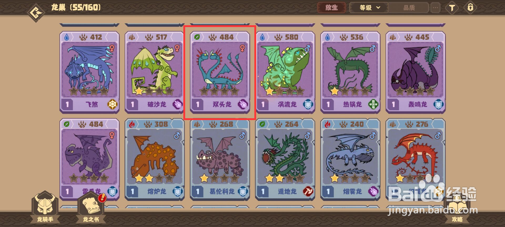 驯龙高手旅程如何升级双头龙