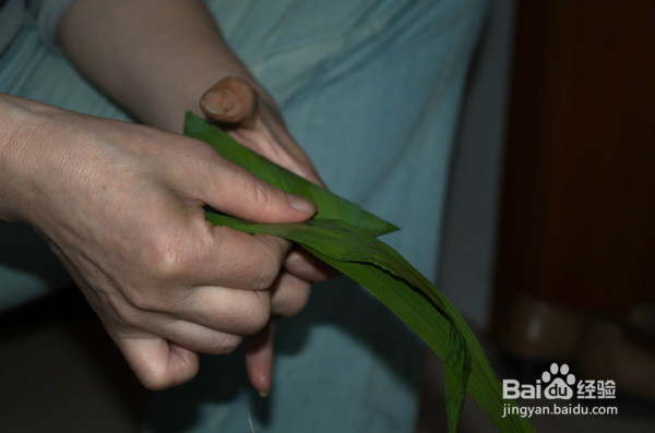 【三角】酱油肉粽