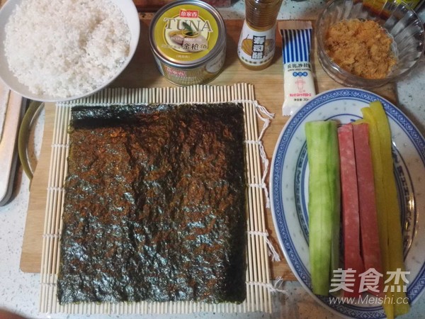 金枪鱼寿司的做法