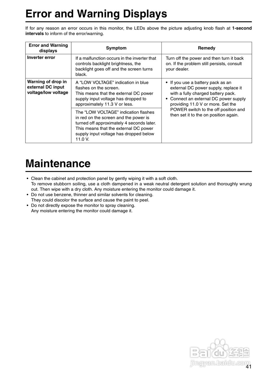 松下BT-LH1710显示器操作手冊:[5]