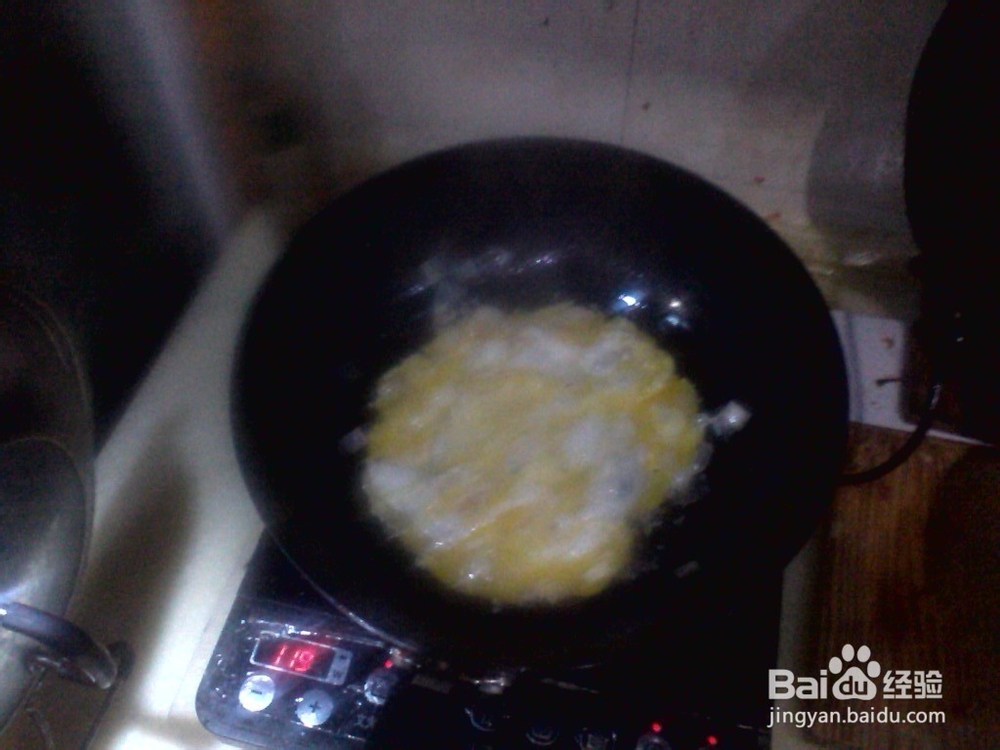 烟台家常菜之菠菜炒鸡蛋的做法