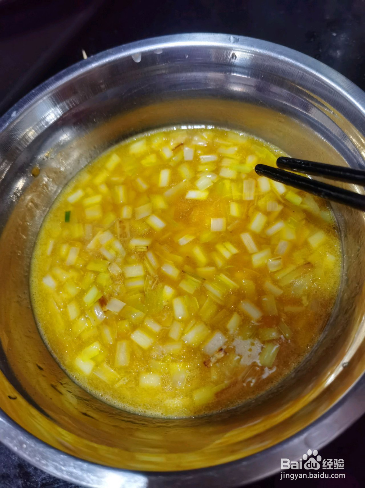 韭黄炒滑蛋的做法