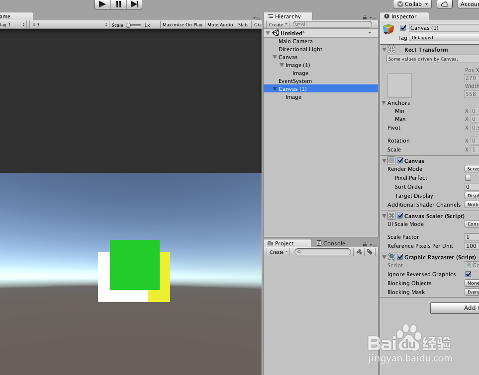Unity UGUI技巧 之Canvas在Overlay下UI遮挡关系