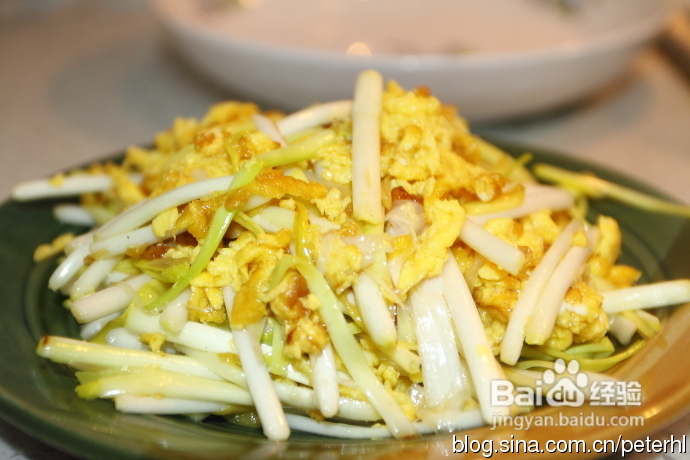 家常菜之韭黄炒鸡蛋