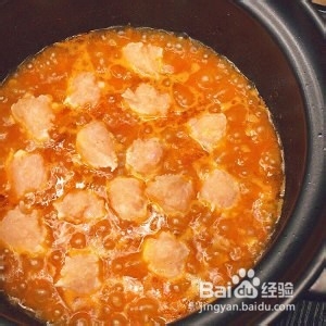 西红柿鸡肉丸