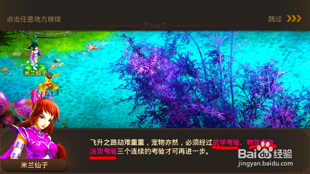 问道手游宠物怎么飞升？