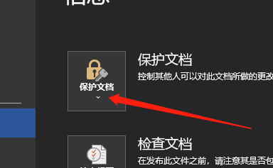 Word2019如何加密文档