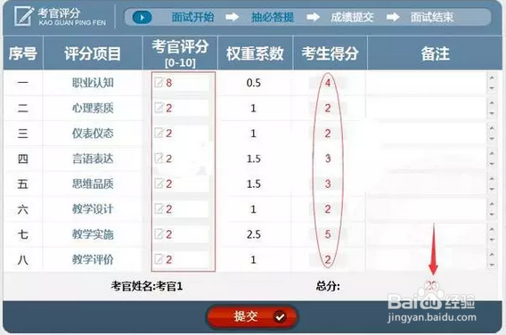 2017年教师资格证面试测评系统详解