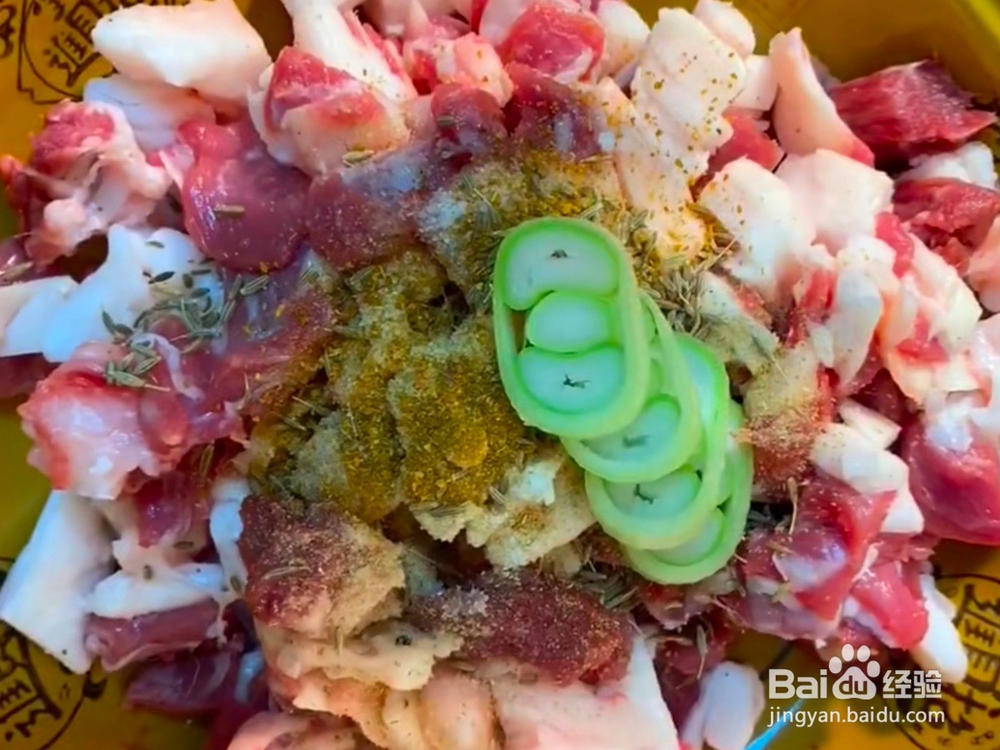 怎样用烤箱烤羊肉串