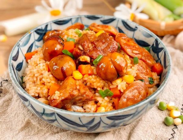 一锅出排骨焖饭