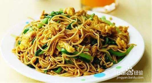 家常炒面的制作方法