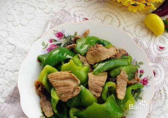 青椒炒羊肉的家常做法
