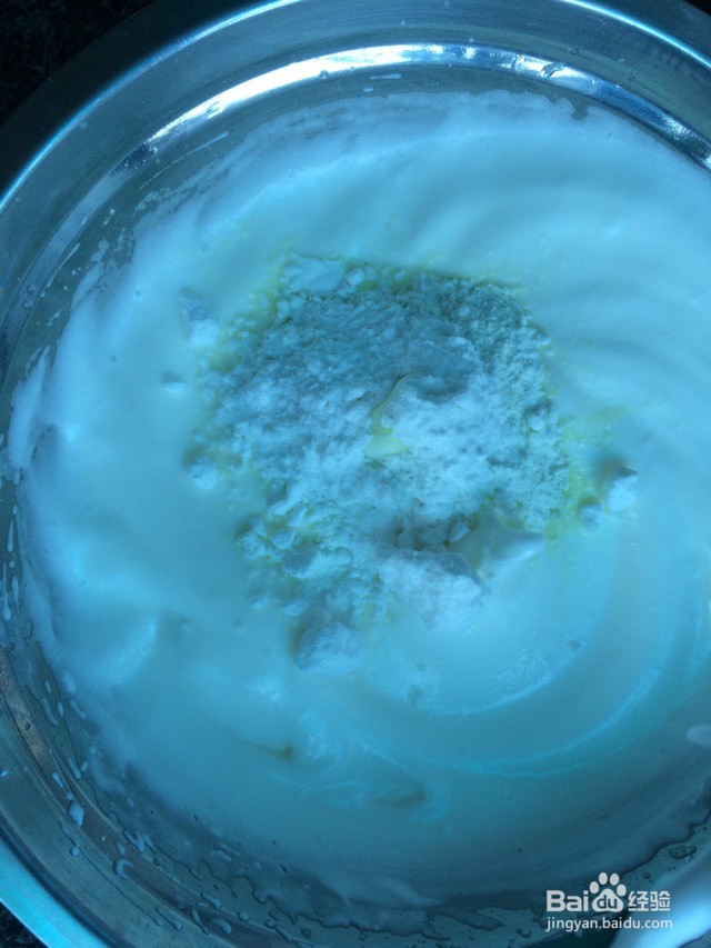 抹茶戚风的做法