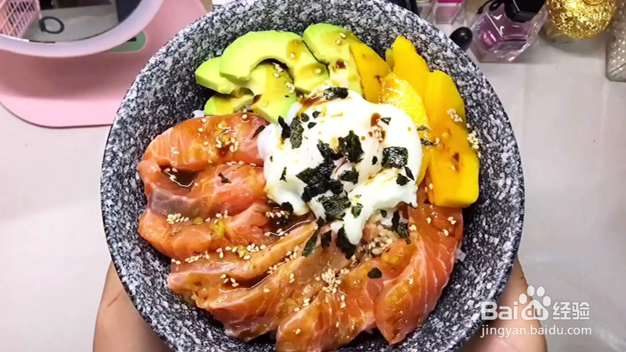 怎么做三文鱼盖饭