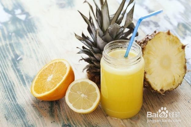 饮用果汁护理肌肤