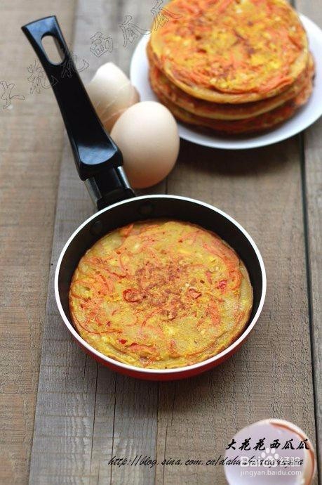 胡萝卜鸡蛋饼应该怎么做