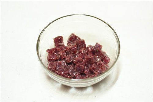 黑椒杏鲍菇牛肉粒