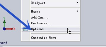 中文版solidworks变成了英文菜单怎么办?