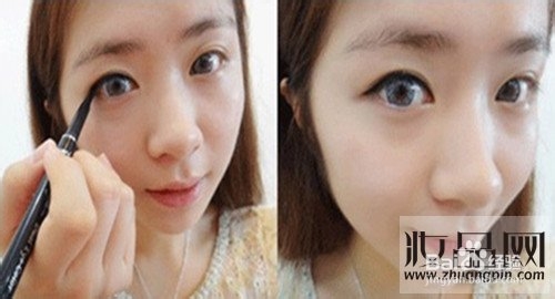 教你怎么画蕾丝眼妆