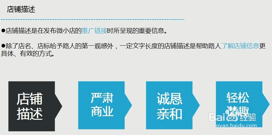 打造个性微小店，微小店描述