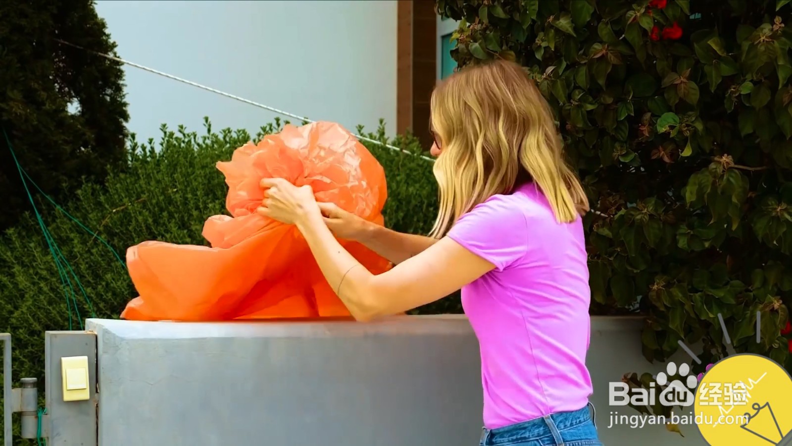 垃圾袋吓人恶作剧怎么制作