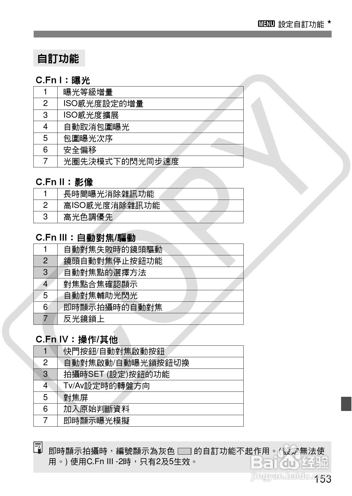 CANON EOS40D相机使用说明书:[16]