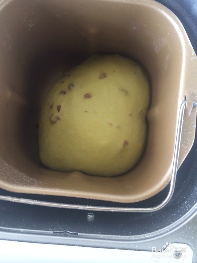 抹茶蔓越莓吐司的做法