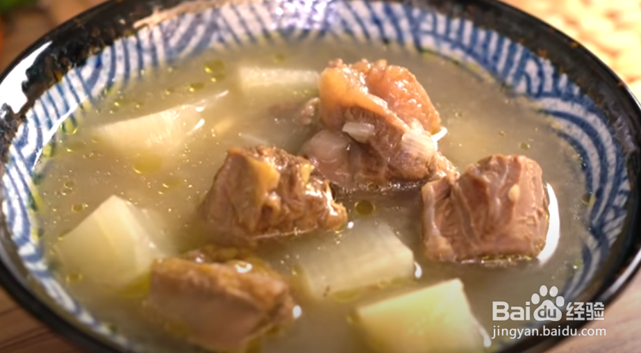 黯然销魂的清炖牛肉汤