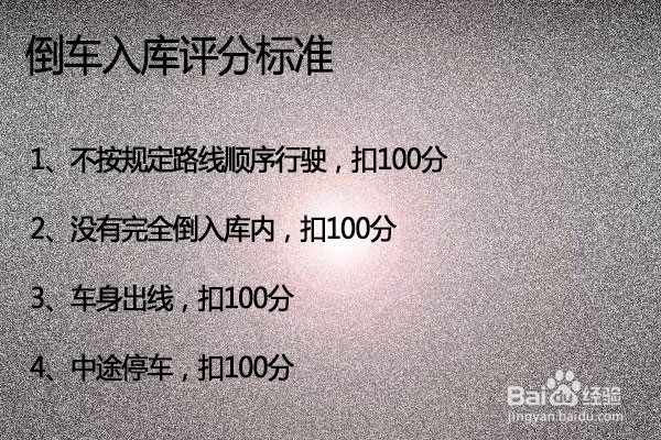 左合右驾培机器人针对科目二之倒车入库详解