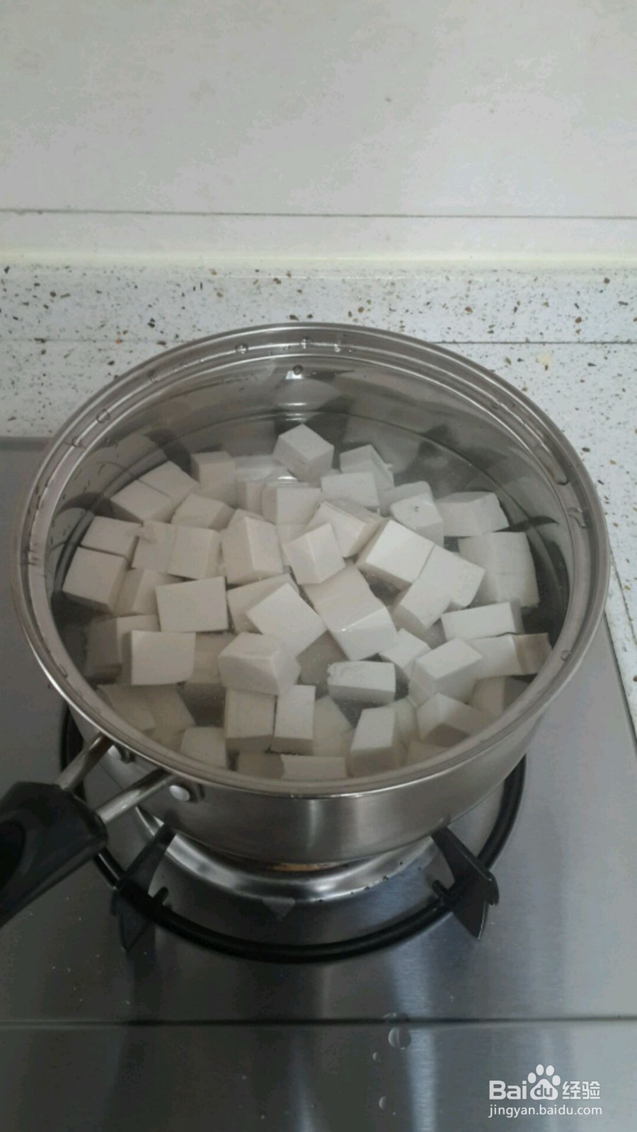 香菇肉末烧豆腐的做法