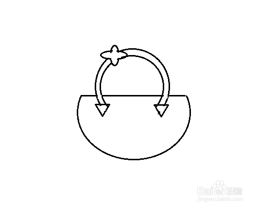 如何画手提包的简笔画