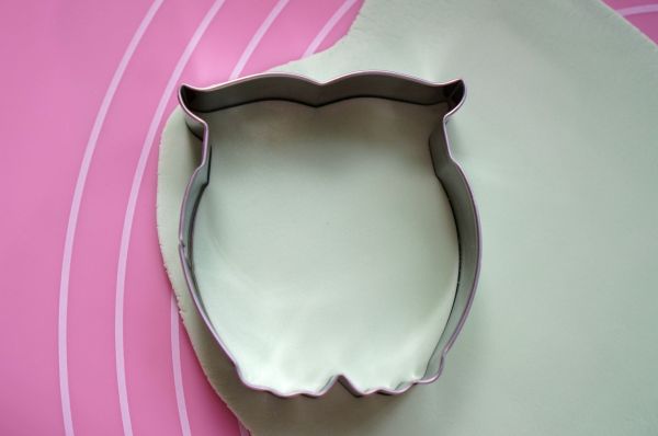 咖啡翻糖猫头鹰饼干