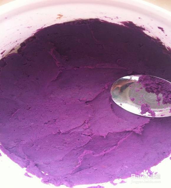 紫薯甜品的做法