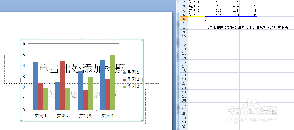 PPT怎样插入图表