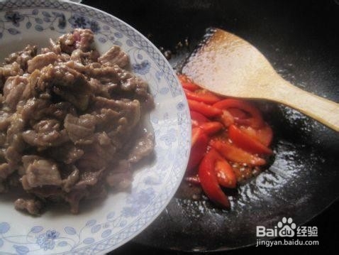 番茄牛肉的制作