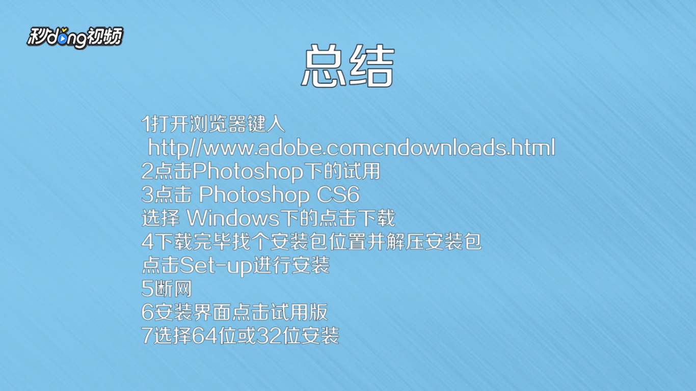 如何下载官方正版Photoshop CS6