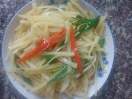 超简单的土豆丝做法