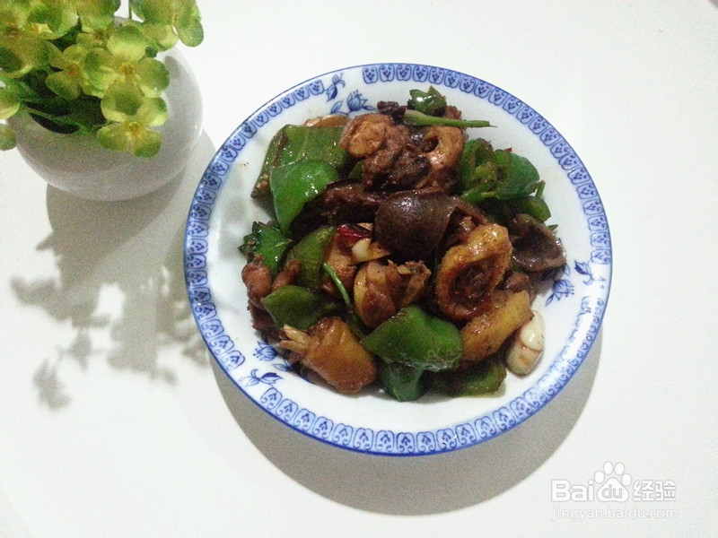 可做解馋小零食的干煸鸡块