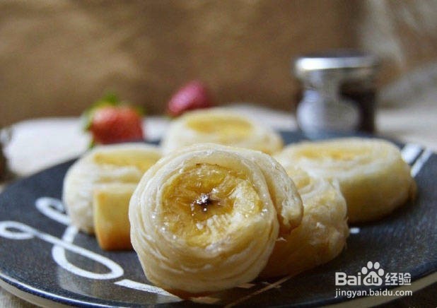 自制香蕉迷你一口酥的做法