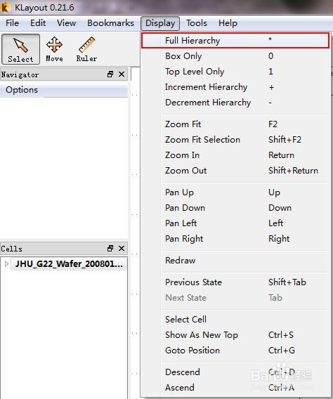 gds文件转dxf/dwg文件的步骤