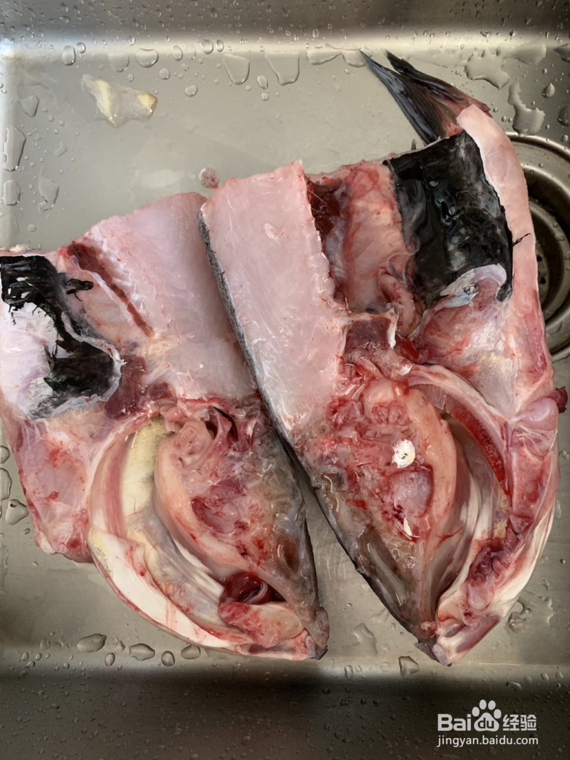 简单家常双椒鱼头