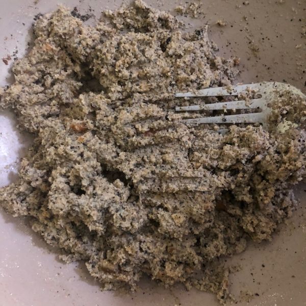 黑芝麻燕麦华夫饼