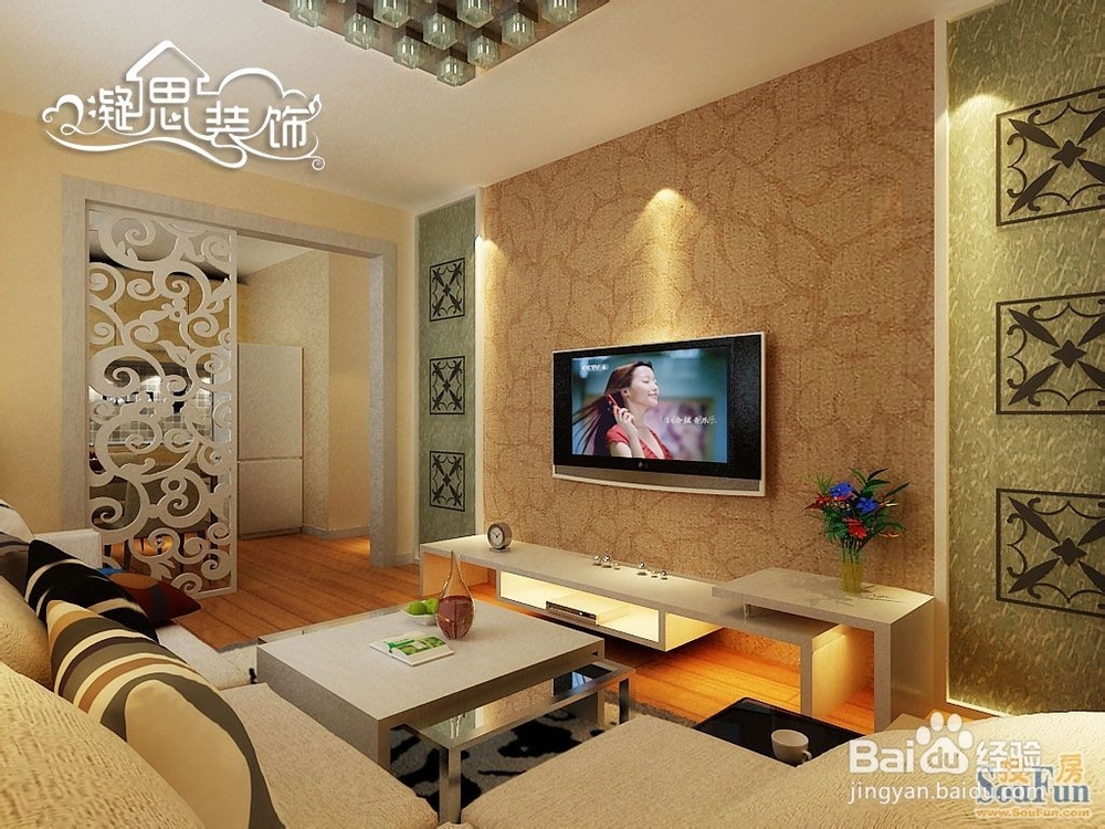 贴壁纸壁画壁布