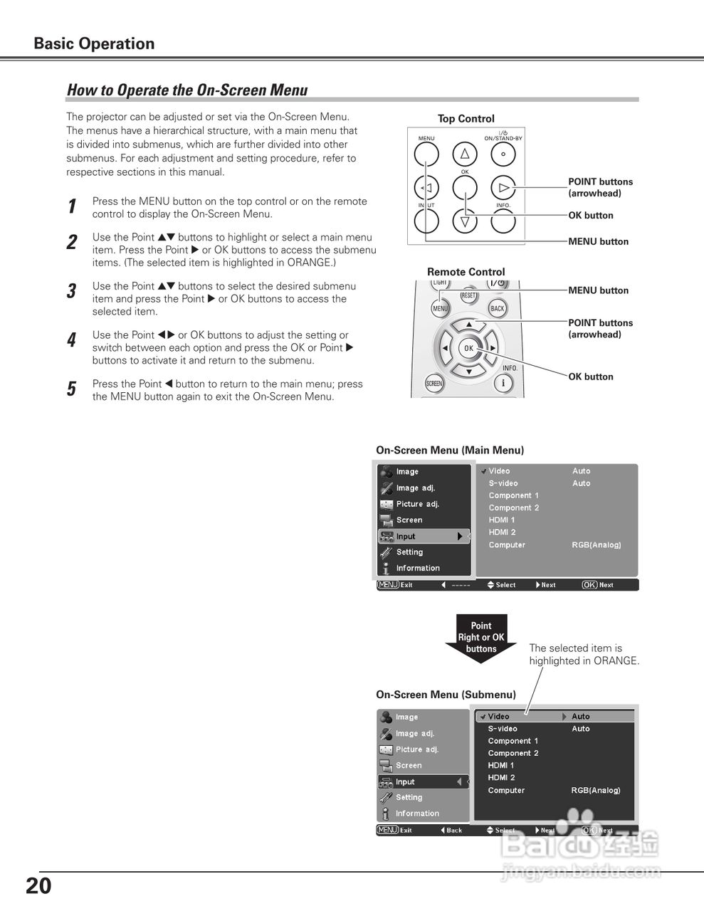 三洋 PLV-Z200投影机说明书:[2]