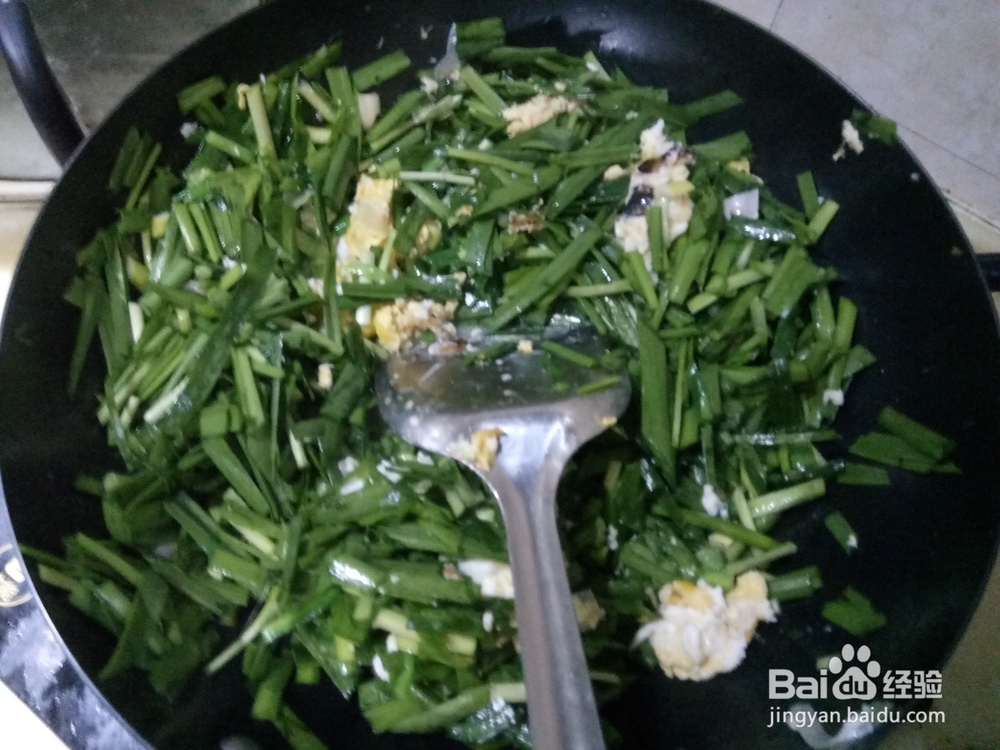 韭菜炒鸡蛋怎么做