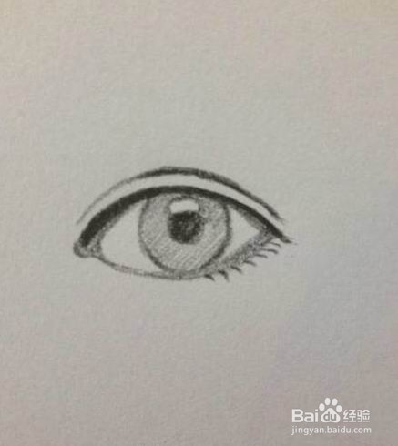 怎么画眼睛，漂亮眼睛的画法~